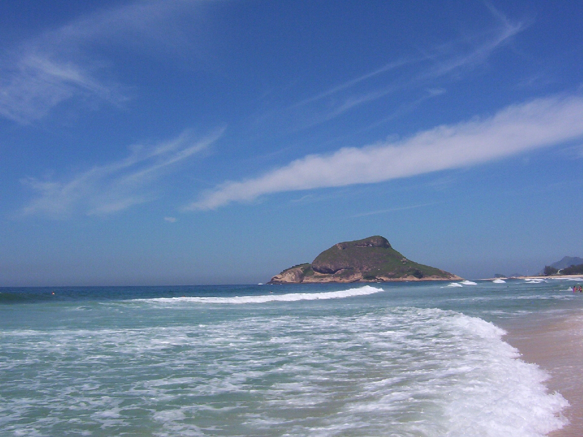 Beach at Recreio dos Bandeirantes, Rio de Janeiro